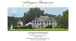 Desktop Screenshot of evergreenplantation.org